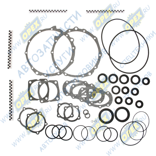 12-414-200 РМК переднего моста МТЗ-82,МТЗ-80; ПОЛНЫЙ (прокладки+кольца+манжеты) пакет Techno Drive